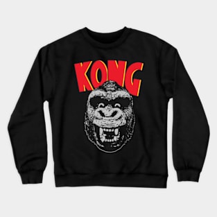 HUGE KING KONG HEAD Crewneck Sweatshirt